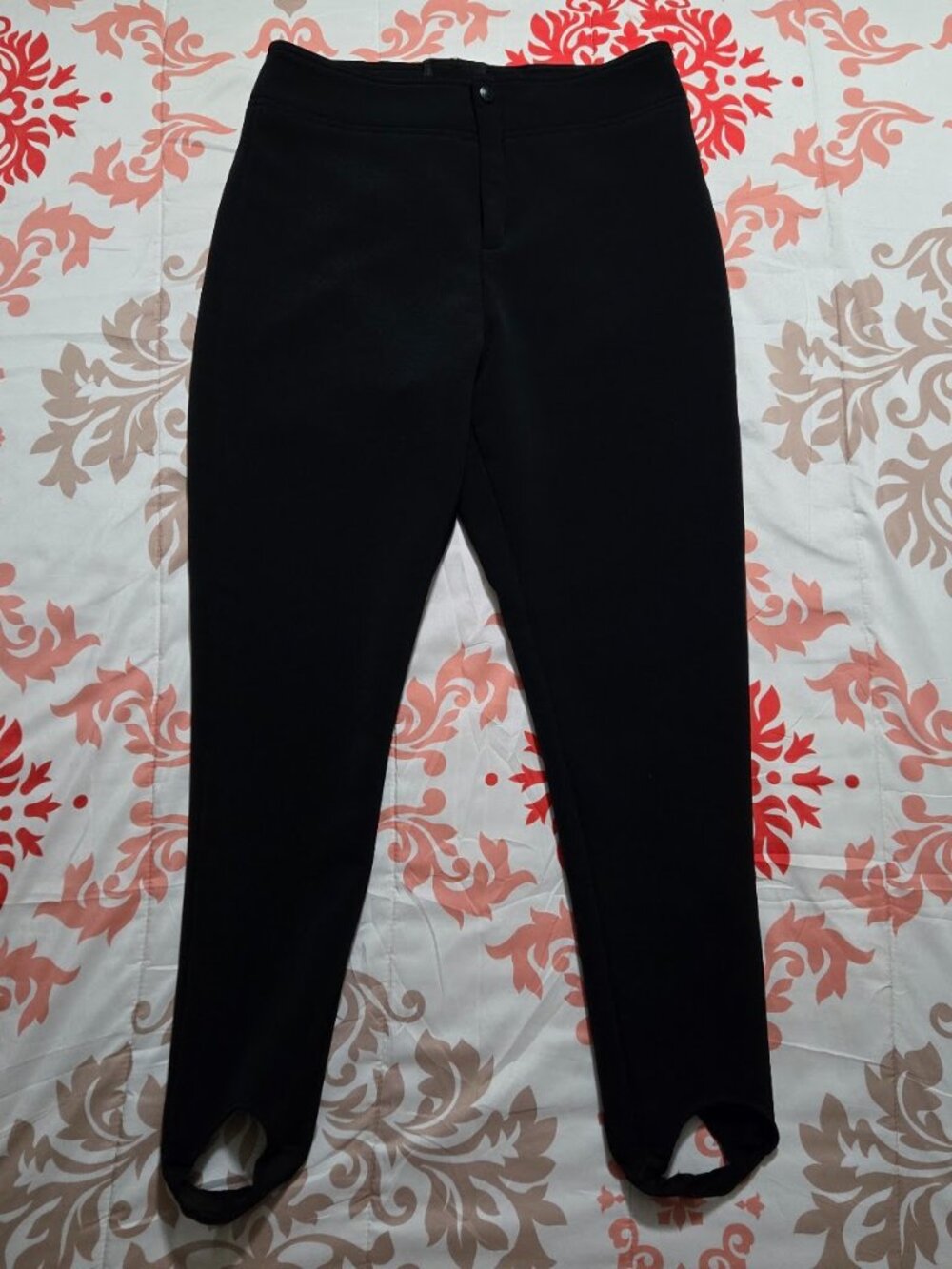 AFRC Boulder Gear Schoeller WB-400 Black Stirrup Ski Pants 10P